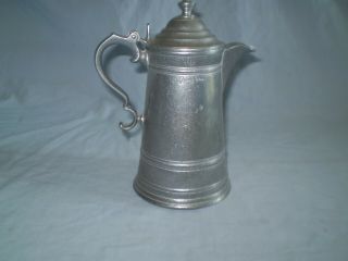 Vintage Wilton Pewter Water Pitcher With Cover