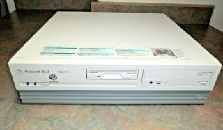 Packard Bell Legend 406cd 75 Mhz 8mb Ram 850mb Hdd Vintage Pc Computer Read