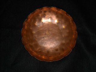 Vintage Avon Copper Smith Dish (solid Copper)