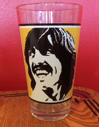 George Harrison Of The Beatles 1 - @ " Pint Drinking Glass Tumbler