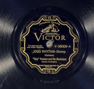 78 Rpm - Tiny Parham And His Musicians (punch Miller),  Victor 38009,  Ee - /e - Jazz