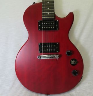 Epiphone Special Model Solid Body Electric Guitar Vintage Worn Cherry 2