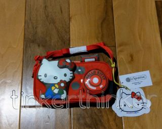 Lesportsac X Hello Kitty Sanrio 45th Anniversary Camera Bag/purse Nwt