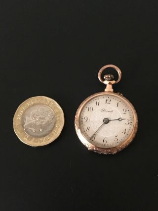 18ct Gold Pocket Watch Openface Swiss 15 Jewels Helvetia Hallmark Victorian