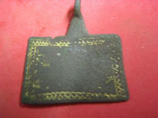 Medieval Heraldic Pendant With Gold Gilding