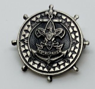 Boy Scout Sea Scout Quartermaster Award Lapel Pin