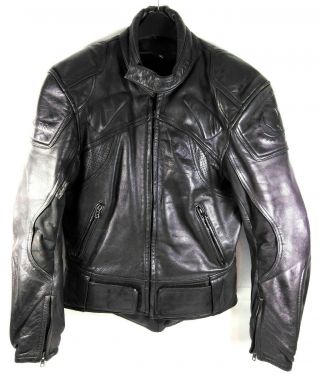 Vintage Belstaff Mens Motorcycle Leather Jacket Size Small