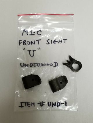 Us Gi M1 Carbine Front Sight " Underwood ".  Item U - 1