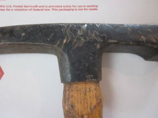 Vintage True Temper No.  12B Brick Mason Chipping Hammer 2