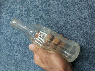 Vintaga Coca Cola Glass Bottle East Asia 1962 There Is A Slight Hole In The Lips