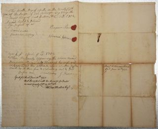 1752 Colonial Province of Massachusetts Bay Indenture Land Deed North Yarmouth 3
