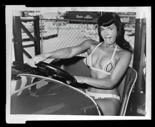 Bunny Yeager Vintage Bettie Page Camera Negative And Proof Photo Funland Pin Up