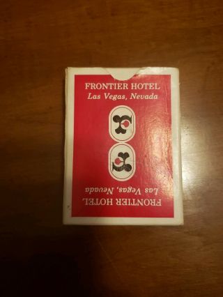 Vintage Casino Frontier Hotel Las Vegas Playing Cards 3