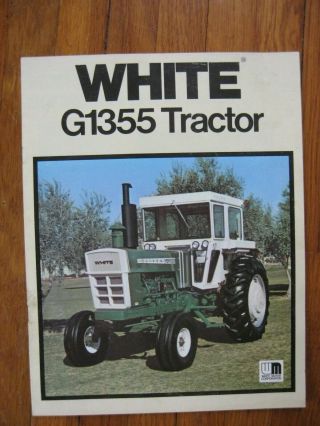 Oliver White Minneapolis Moline G1355 Tractor Brochure