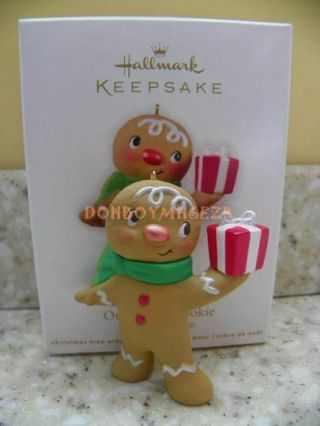Hallmark 2012 One Sweet Cookie Gingerbread Boy Christmas Ornament