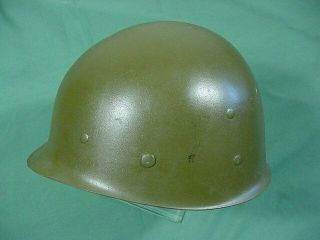 WW2 US or Korean War M1 Helmet Liner 6th Division 3