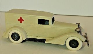 Tootsie - Toy Die - Cast Graham Army Ambulance Circa 1930.