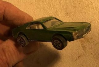 Hot Wheels Custom Amx Green Redline Collectible 1968 Mattel
