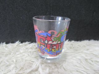 Fiji Island Multi - Colored 2.  25 " Shot Glass,  Collectible Home Decor,  Barware
