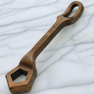 Vintage Fire Hydrant Wrench | Greenberg Ca Firemen Fire Fighter