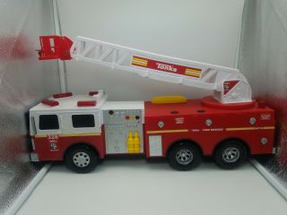 Lights & Sound Tonka Rescue Fire Truck 328 / Hook & Ladder / Hasbro
