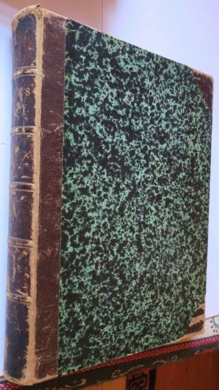 1857 - 1858 Harper’s Weekly Bound Volume,  12 Winslow Homer Engravings,  53 Issues
