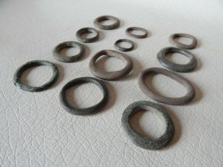 Ancient Bronze Rings.  Viking Age