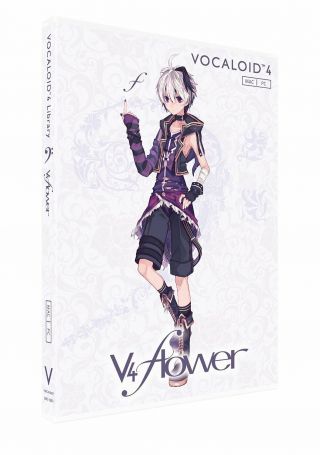 Gynoid Japan Anime Vocaloid4 Library V4 Flower Vocaloid 4 Pc Mac Software Dvd
