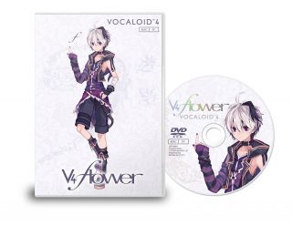 Gynoid Japan Anime VOCALOID4 Library V4 Flower Vocaloid 4 PC Mac Software DVD 2