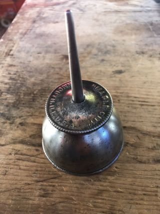 Vintage Maple City Monmouth Ill.  Thumb Oil Can