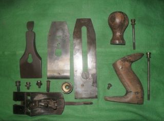 Vtg.  Salvaged Parts From Stanley - Bailey No.  5c Sole/base Pat 