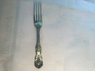 4 Rare Reed & Barton Francis 1st Sterling Silver True Dinner Forks 7 7/8 "