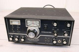 Vintage Siltronix 1011d Comanche Amateur Transceiver Cb Ham Radio Powers On