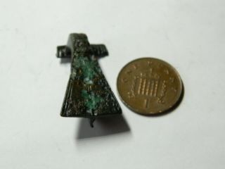 Un Researched Roman Romano British Bronze Fibula Brooch Metal Detecting Detector