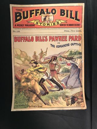 Buffalo Bill Stories - A Weekly Publication Reprint Poster 1903 Issue 150 Large