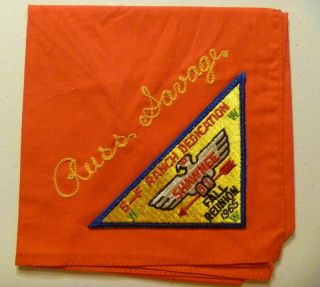 Oa Lodge 51 Shawnee 1965 Fall Reunion N/c " Russ Savage " [n/c 170]