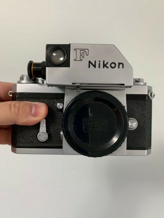 Nikon Vintage Nippon Kogaku Tokyo F Camera With Orginal Body Cap 6548362