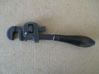 Antique J.  P.  Danielson Co.  6  Adjustable Wrench Wood Handle Vintage