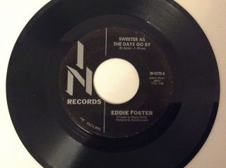 Eddie Foster - Sweeter As The Days Go By / Do I Love You - In - 6326