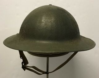 Early Wwii 1917a1 Kelly Helmet