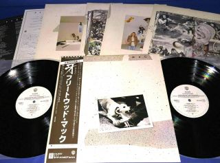 Fleetwood Mac " Tusk " 1979 Japan 2lp W/obi And Loads Of Inserts Nicks