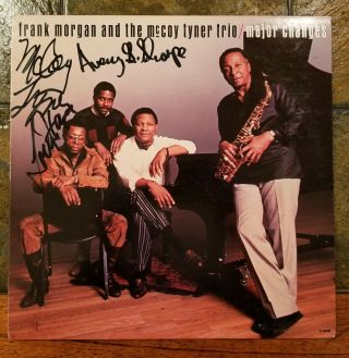 Frank Morgan & The Mccoy Tyner Trio - Major Changes - Contemporary - Autographed