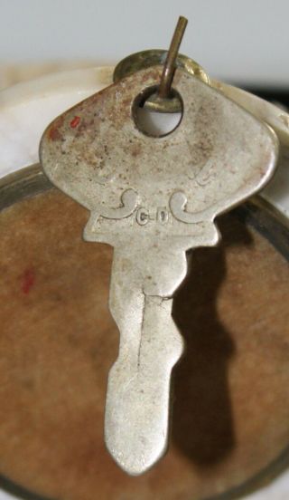 Old Antique Vintage Key Lock/clock/box/car/house Etc Model T A Ford 71 C - D