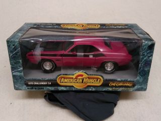 Vintage - Ertl American Muscle 1:18 Scale Diecast 1970 Dodge Challenger T/a