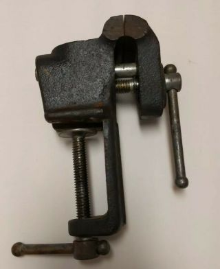 Vintage Craftsman 5245 - 2 1 3/4 " Bench Clamp Vise Hobbyists Gunsmith 