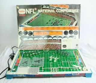 Vtg 1970 Tudor Electric Football Game National Conference Giants Bears Model 520