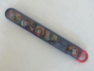 One Piece Japanese Manga Chopsticks Case Set Children Size Made In Japan 6.  25 "