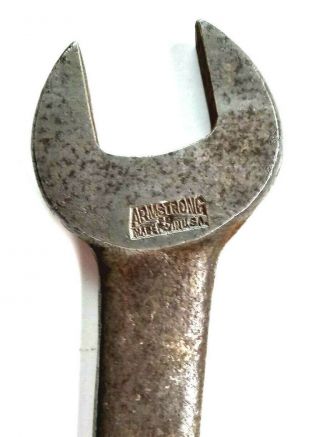 Vintage Armstrong No 28 Wrench Open End 19/32 25/32 