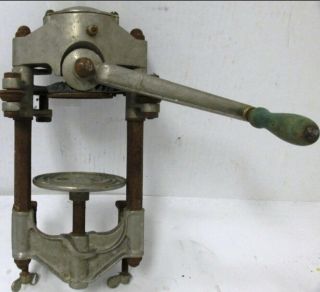 Vintage National Hand Crank Automatic Can Sealer