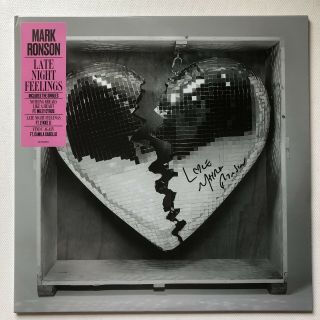 Mark Ronson - Late Night Feelings Signed Autographed Double Record Vinyl